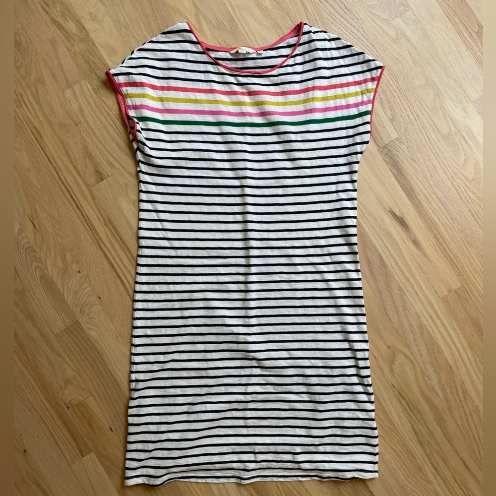 Boden striped dress size 8 tall